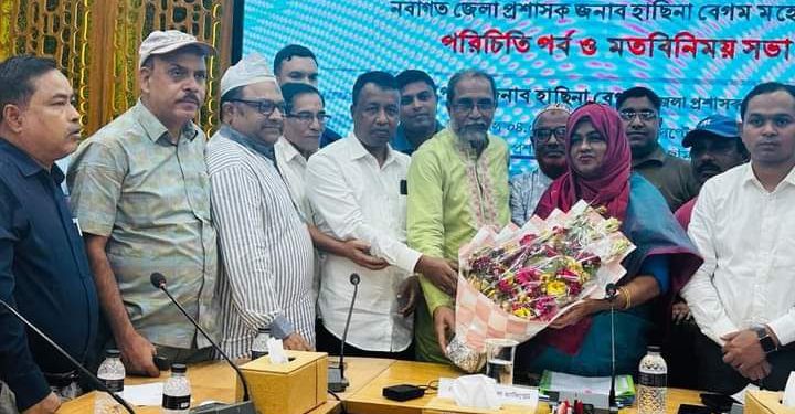 জামালপুরকে দুর্নীতিমুক্ত করার ঘোষণা দিলেন নবাগত জেলা প্রশাসক হাছিনা বেগম