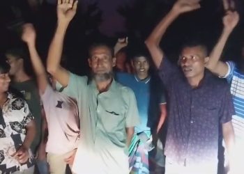 ভাঙ্গায়  দ্বিতীয় স্বামীকে কুপিয়ে হত্যা করল প্রথম স্বামী,  বিচারের দাবিতে এলাকাবাসীর বিক্ষোভ মিছিল 