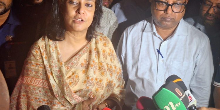 নদী দখলকারীদের উচ্ছেদে আইনানুগ ব্যবস্থা নেওয়া হবে।- পানি সম্পদ উপদেষ্টা সৈয়দা রিজওয়ানা হাসান