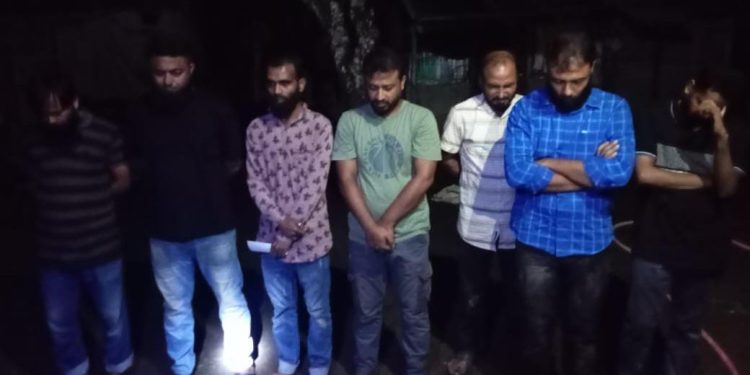 পৌর ছাত্রদলের নেতাসহ আটক ৭
