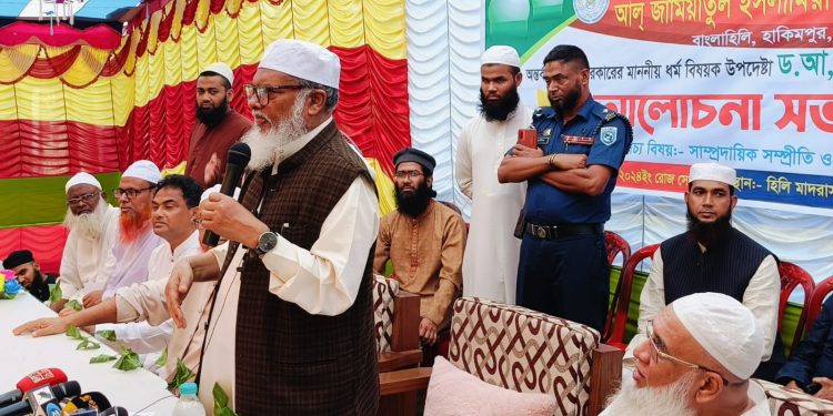 আদর্শ রাষ্ট্র গঠনে আলেম সমাজের ভূমিকা অপরিহার্য-ধর্ম উপদেষ্টা