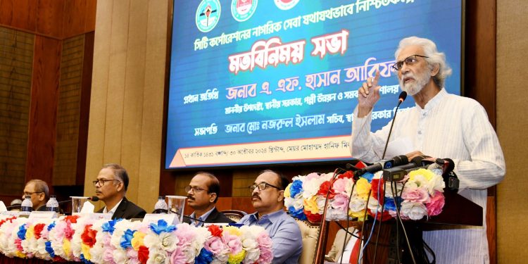 শীঘ্রই সিটি কর্পোরেশনে পূর্ণাঙ্গ প্রশাসক নিয়োগ দেয়া হবে”- স্থানীয় সরকার উপদেষ্টা