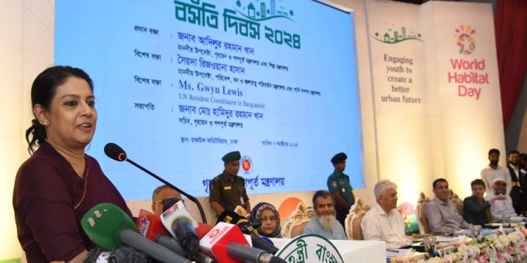 বাসযোগ্য ঢাকা গড়তে সুনির্দিষ্ট নগর দর্শন তৈরি করতে হবে- পরিবেশ উপদেষ্টা সৈয়দা রিজওয়ানা হাসান