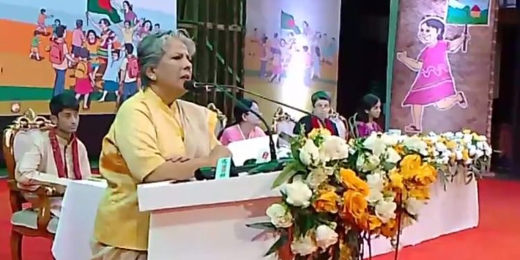 জুলাইয়ের গণঅভ্যুত্থানে যারা প্রাণ দিয়েছে তাদের ব্যাথায় আমরা ব্যথিত । তাদের বিচার আমরাও চাই-উপদেষ্টা শারমীন এস মুরশিদ 