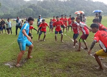 কাপ্তাইয়ে ৫১ তম গ্রীষ্মকালীন জাতীয় ক্রীড়া প্রতিযোগিতায় কাবাডিতে চ্যাম্পিয়ন ওয়াগ্গা উচ্চ বিদ্যালয় 