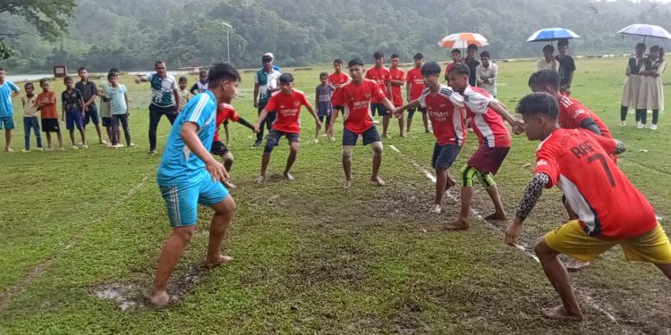 কাপ্তাইয়ে ৫১ তম গ্রীষ্মকালীন জাতীয় ক্রীড়া প্রতিযোগিতায় কাবাডিতে চ্যাম্পিয়ন ওয়াগ্গা উচ্চ বিদ্যালয় 