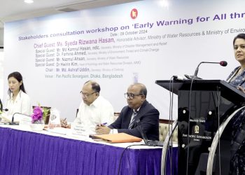 জীবন ও জীবিকার ক্ষতি এড়াতে সহজবোধ্য পূর্ব সতর্কীকরণ ব্যবস্থা উন্নয়নে কাজ করছে সরকার