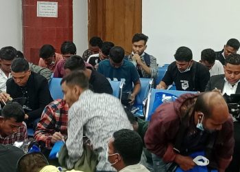 লিবিয়ার মিসরাতা ও তার পার্শ্ববর্তী অঞ্চল হতে স্বেচ্ছায় দেশে ফেরত আসতে ইচ্ছুক ১৫৭ জন ফ্লাইট যোগে বাংলাদেশে প্রত্যাবাসন করা হয়েছে