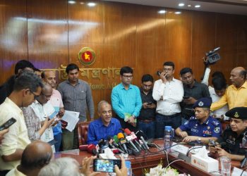 আইন-শৃঙ্খলা সংক্রান্ত উপদেষ্টা পরিষদ কমিটির ৩য় সভা অনুষ্ঠিত