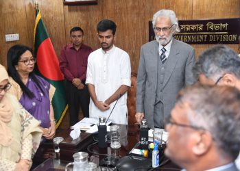 জনগণকে মুখ্য রেখে কার্যক্রম পরিচালনার আহ্বান: উপদেষ্টা আসিফ মাহমুদ সজীব ভূঁইয়া