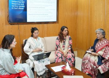 মহিলা ও শিশু বিষয়ক মন্ত্রণালয়ের উপদেষ্টার সাথে ওয়ার্ল্ড ব্যাংকের প্রতিনিধির সৌজন্য সাক্ষাৎ