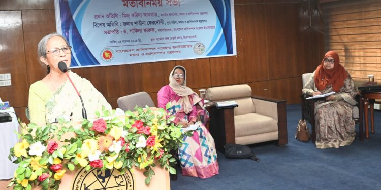 দেশীয় জাত সংরক্ষণে বিএলআরআই-কে ভূমিকা রাখতে হবে: মৎস্য ও প্রাণিসম্পদ উপদেষ্টা