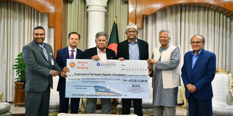 বিএসসি সরকারকে ৪৭৫ কোটি টাকা শোধ করে