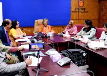 নারী ও কন্যাশিশুর প্রতি সহিংসতা প্রতিরোধে গণমাধ্যম অত্যন্ত গুরুত্বপূর্ণ ভূমিকা পালন করে উপদেষ্টা শারমীন এস মুরশিদ