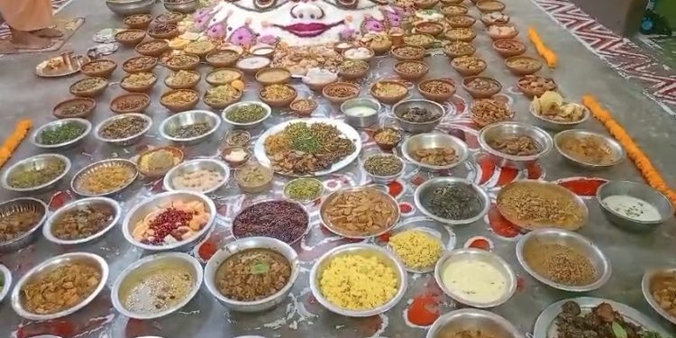 কাপ্তাইয়ে মিশন এলাকায় অন্নকূট মহোৎসব অনুষ্ঠিত