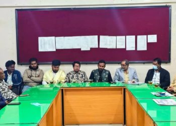 জামালপুরে সাংবাদিকদের সাথে বৈষম্য বিরোধী ছাত্র আন্দোলনের কেন্দ্রীয় নেতৃবৃন্দের মতবিনিময়