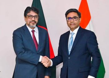 আজ বাংলাদেশ ও ভারতের মধ্যে ফরেন অফিস কনসালটেশন (এফওসি) অনুষ্ঠিত হয়েছে