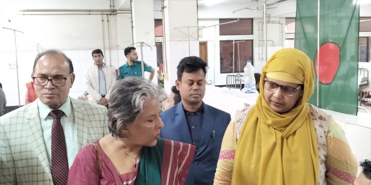 এ আন্দোলনে যারা আহত হয়েছে তাদের প্রত্যেককে সরকারের পক্ষ থেকে সকল চিকিৎসা নিশ্চিত করা হবে-সমাজকল্যাণ উপদেষ্টা শারমীন এস মুরশিদ 