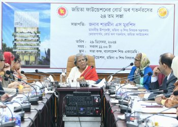 জয়িতাকে নতুন বছরে নতুন করে সাজিয়ে তুলতে চাই- উপদেষ্টা শারমীন এস মুরশিদ 