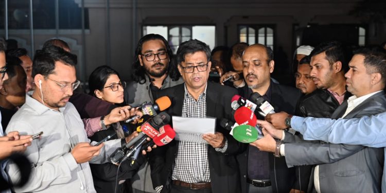 জাতীয় ঐক্যমতের ভিত্তিতে জুলাই গণঅভ্যুত্থানের একটি ঘোষণাপত্র তৈরির উদ্যোগ গ্রহণ করা হয়েছে