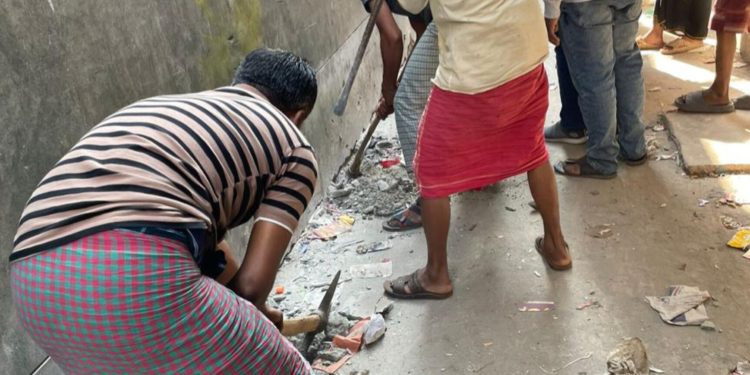 কামরাঙ্গীরচরে তিতাস গ্যাসের অবৈধ লাইন উচ্ছেদে আকস্মিক অভিযান, মামলার নির্দেশ