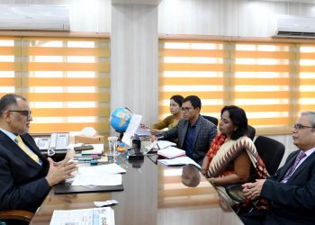 বাণিজ্য উপদেষ্টার সাথে বিমসটেক সেক্রেটারি জেনারেল এর সৌজন্য সাক্ষাৎ