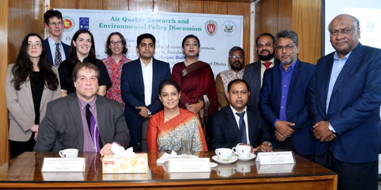 বায়ু দূষণ থেকে জনগণের ভোগান্তি কমাতে সরকার ব্যবস্থা নিচ্ছে- পরিবেশ উপদেষ্টা সৈয়দা রিজওয়ানা হাসান