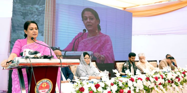 ঢাকার খাল গুলোতে প্রাণ ফিরিয়ে আনতে হবে-পানি সম্পদ মন্ত্রণালয়ের উপদেষ্টা সৈয়দা রিজওয়ানা হাসান