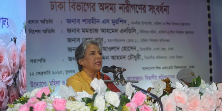 Women were at the forefront of the 1971 Liberation War and the 2024 July Revolution- Advisor on Womenand Children’s Affairs