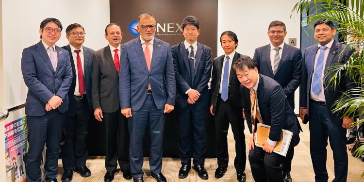 জাপানের বৃহৎ বাণিজ্য গ্রুপের সাথে বাণিজ্য উপদেষ্টার বৈঠক