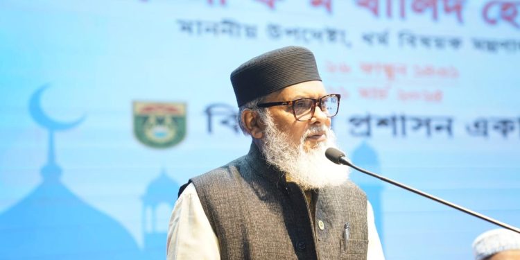 পাশববৃত্তিকে দমন করতে না পারলে মানুষ পশুতে পরিণত হয়—ধর্ম উপদেষ্টা