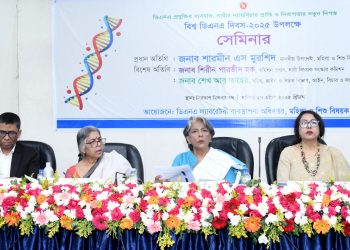 অন্তর্বর্তীকালীন সরকার ন্যায় বিচার নিশ্চিত করতে বদ্ধপরিকর-উপদেষ্টা শারমিন এস মুরশিদ