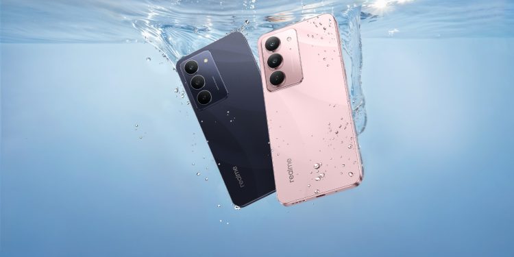 পানিরোধী স্মার্টফোন রিয়েলমি সি৭৫এক্সের বৈশিষ্ট্য