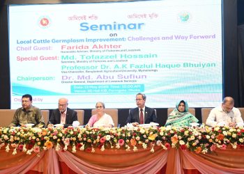 গরুর দেশীয় জাত হারানোর বিনিময়ে আধুনিক জাত দরকার নাই-মৎস্য ও প্রাণিসম্পদ উপদেষ্টা