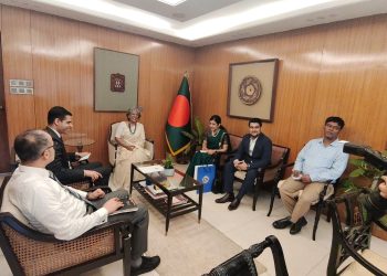 মহিলা ও শিশু বিষয়ক উপদেষ্টার সঙ্গে নেপাল এম্বাসেডরের সাক্ষাৎ