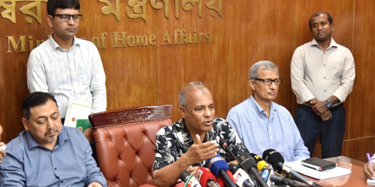 জাতীয় নির্বাচনের জন্য আইনশৃঙ্খলা বাহিনী প্রস্তুত রয়েছে- স্বরাষ্ট্র উপদেষ্টা