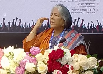 অন্যায়ের সমাজ ভেঙে নতুন সমাজ গড়ে তোলাই আমাদের প্রধান কাজ-উপদেষ্টা শারমীন এস মুরশিদ