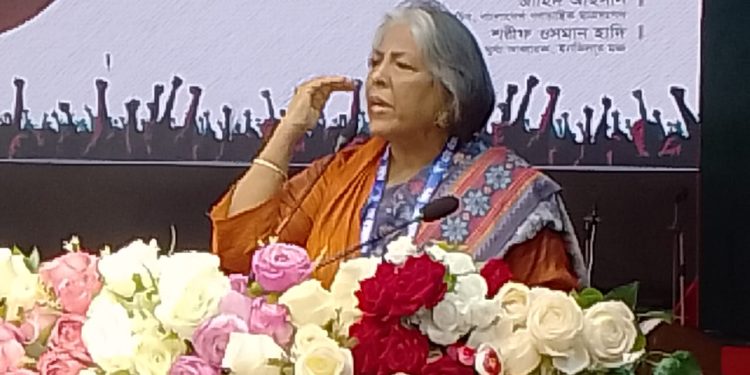 অন্যায়ের সমাজ ভেঙে নতুন সমাজ গড়ে তোলাই আমাদের প্রধান কাজ-উপদেষ্টা শারমীন এস মুরশিদ