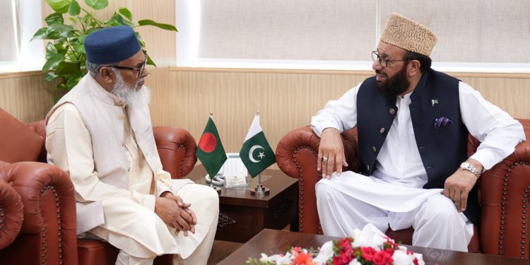 ইসলামাবাদে ধর্ম উপদেষ্টাকে সংবর্ধনা, ধর্মীয় ডেলিগেশন প্রেরণে ঐকমত্য