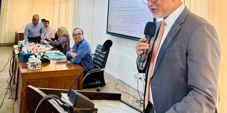 পাট পণ্যের নান্দনিকতা ও ব্যবহারিক উপযোগিতাকে প্রাধান্য দেওয়ার আহবান বাণিজ্য উপদেষ্টার