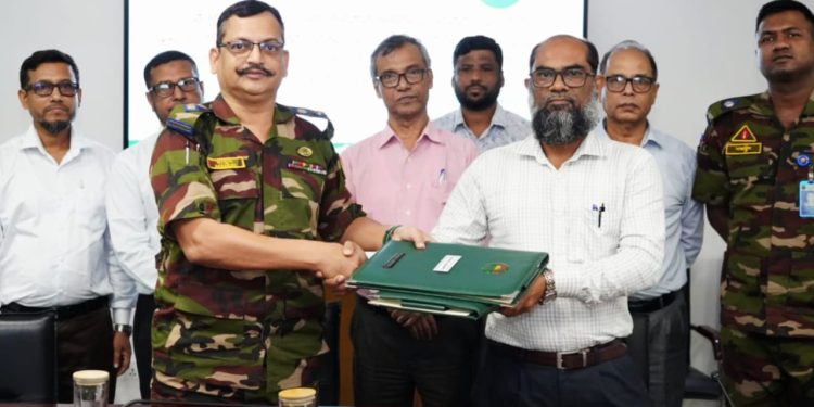 ভবদহ অঞ্চলের জলাবদ্ধতা দূরীকরণে সমঝোতা স্মারক স্বাক্ষর: