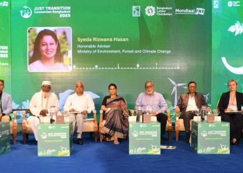 ন্যায্য রূপান্তরের জন্য শ্রমিকের মর্যাদা ও শ্রমিক-কেন্দ্রিক নীতি নিশ্চিত করা অপরিহার্য-পরিবেশ উপদেষ্টা সৈয়দা রিজওয়ানা হাসান