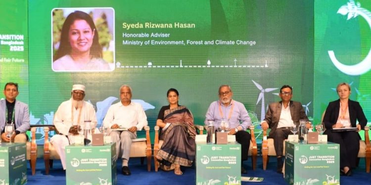 ন্যায্য রূপান্তরের জন্য শ্রমিকের মর্যাদা ও শ্রমিক-কেন্দ্রিক নীতি নিশ্চিত করা অপরিহার্য-পরিবেশ উপদেষ্টা সৈয়দা রিজওয়ানা হাসান