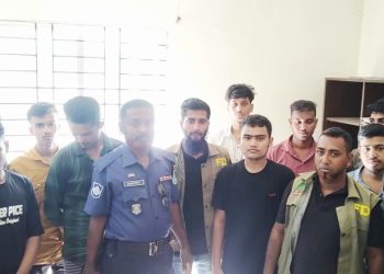 গাজীপুর সাফারি পার্কে গভীর রাতে অবৈধ অনুপ্রবেশ, ১১ যুবককে থানায় সোপর্দ