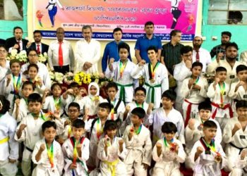 রাজশাহীতে ১ম অনুষ্ঠিত হলো বিভাগীয় তায়কোয়ানডো ওপেন পুমসে চ্যাম্পিয়নশিপ