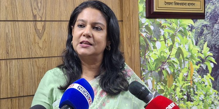 সচিবালয় দিয়ে সরকারি অফিসে একবার ব্যবহার্য প্লাস্টিক নিষিদ্ধের যাত্রা শুরু-পরিবেশ উপদেষ্টা সৈয়দা রিজওয়ানা হাসান