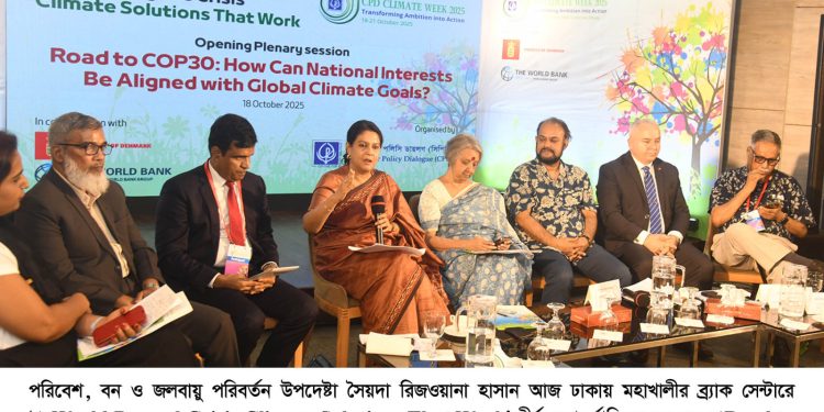 সরকারি প্রতিষ্ঠানগুলোকেই নবায়নযোগ্য জ্বালানির রূপান্তরে নেতৃত্ব দিতে হবে-পরিবেশ উপদেষ্টা সৈয়দা রিজওয়ানা হাসান