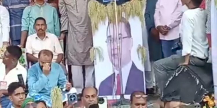 বাঘায় ৩১ দফা বাস্তবায়ন ও সুষ্ঠু নির্বাচনের লক্ষ্যে বিএনপির বিশাল জনসভা অনুষ্ঠিত