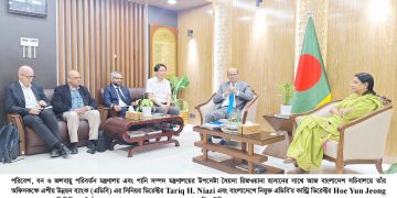পরিবেশ উপদেষ্টার সঙ্গে এডিবি’র উচ্চপর্যায়ের প্রতিনিধিদলের বৈঠক
