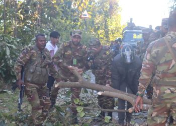 আদালতের রায়কে উপেক্ষা করে কথিত স্কুল তৈরির অপচেষ্টাকে প্রতিহত করতে বাংলাদেশ সেনাবাহিনীর কঠোর অবস্থান।